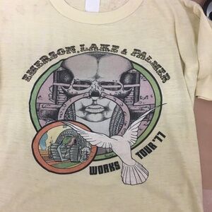 Vintage 1977 Emerson Lake and Palmer Works tour  men's S. women's M